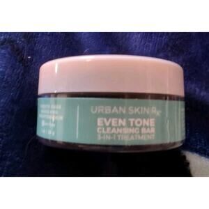 Urban Skin RX Even Tone Cleansing Bar 3 in 1 Skin Treatment 1oz 28g Travel New